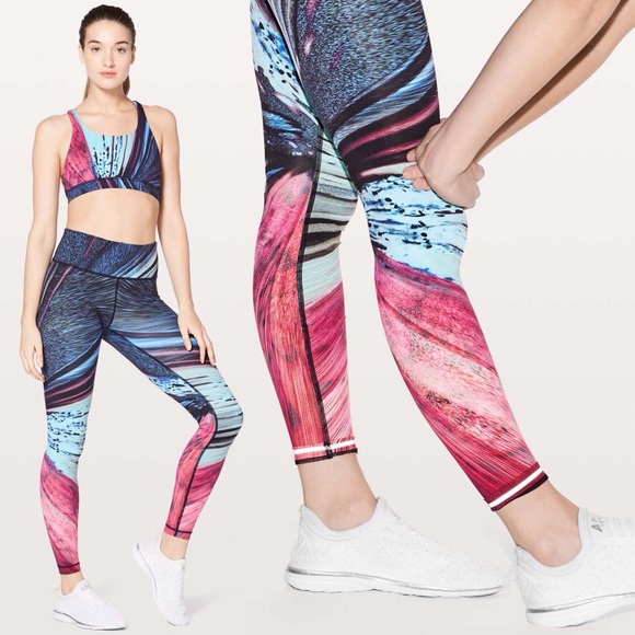 NWT Lululemon Speed Wunder Tight electrobeam